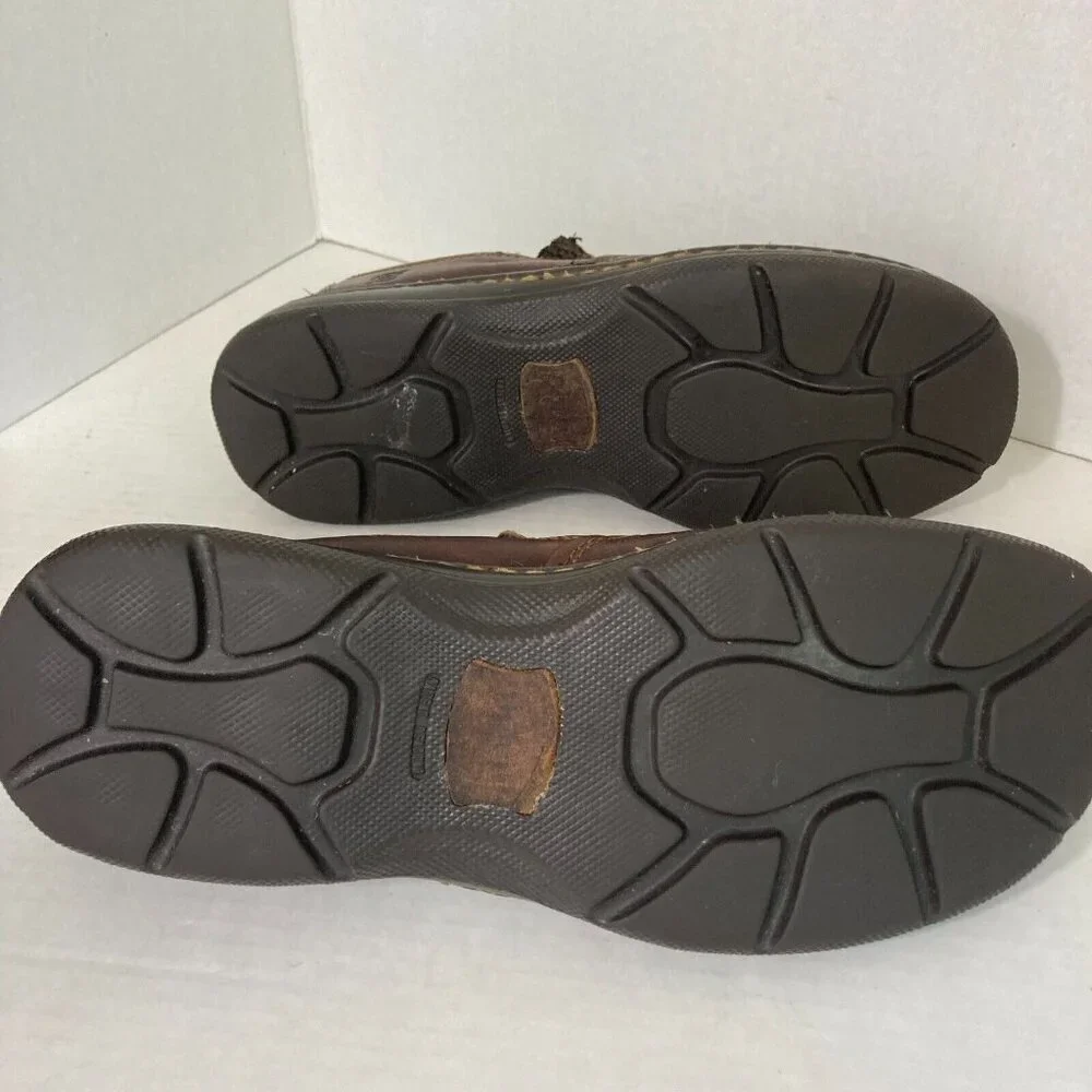 Born Blast II Slip On Leather‎ Loafers Mens Size 10 M Mahogany Brown M6663 Shoes